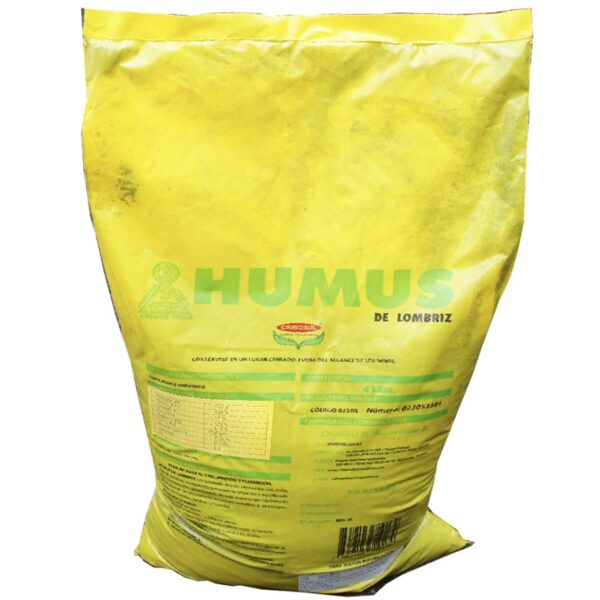 Humus de Lombriz 4 kilos