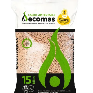 Pellet De Madera 15kg/ Calidad Garantizada, Premium