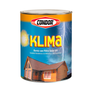 Klima Barniz para Exteriores Transparente Brillante 1L | Condor