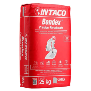 Bondex Premium porcelanato mortero adhesivo, 25 kg